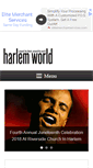 Mobile Screenshot of harlemworldmag.com